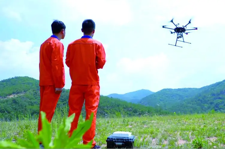 神农架无人机倾斜摄影巡检拍摄